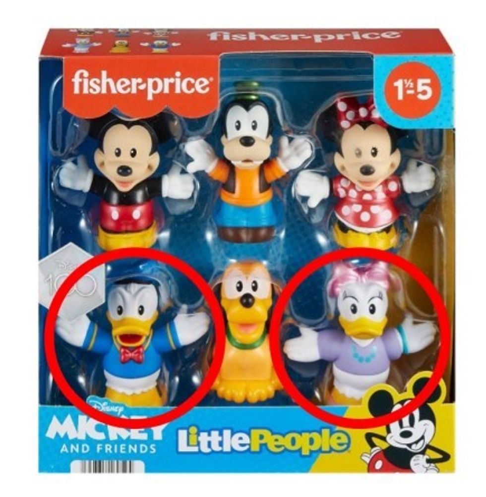Fisher-Price Little People Mickey and Friends figure pack (Model HPJ88)