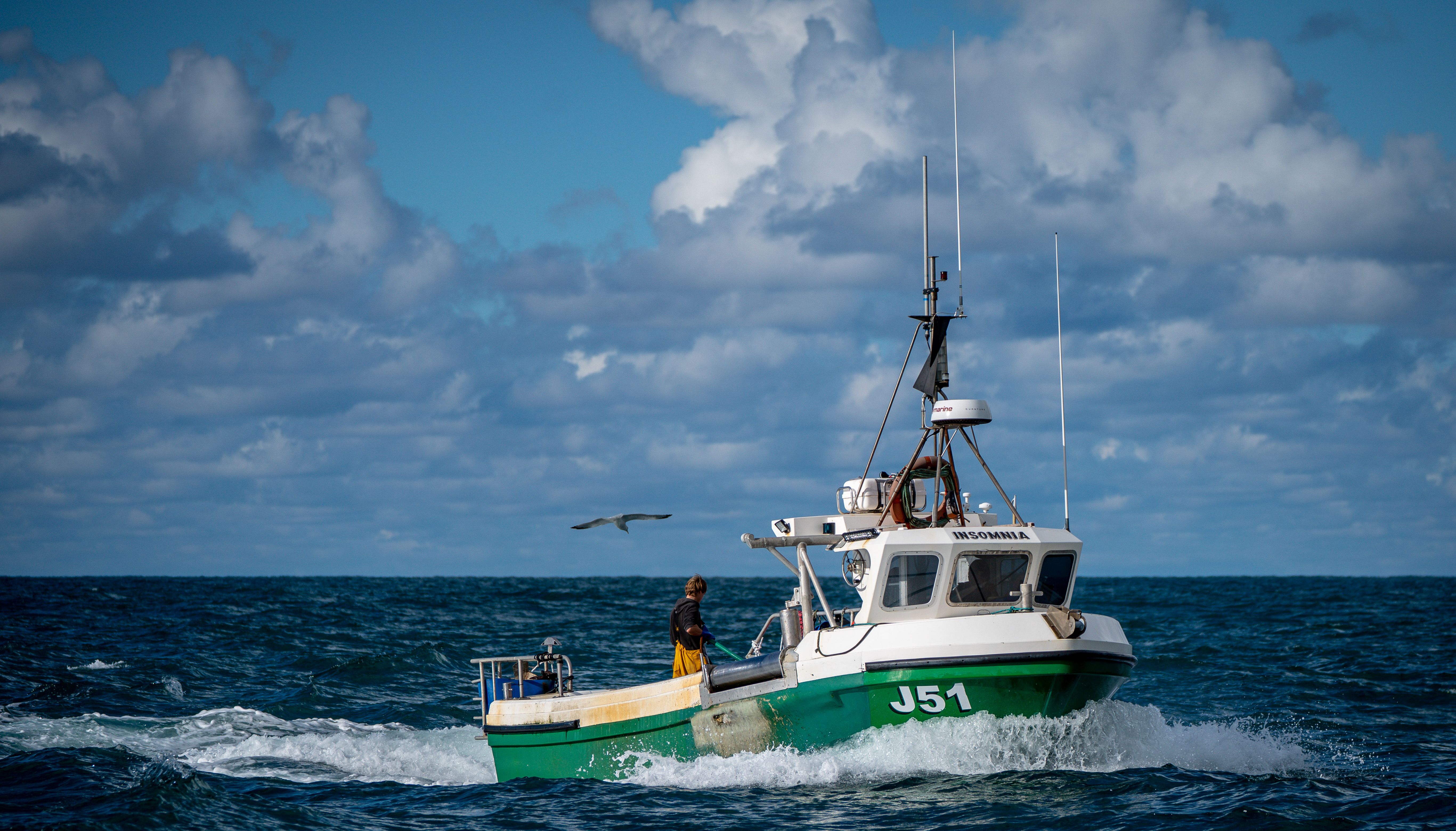 Fishermen have protested plans made by the Prime Minister