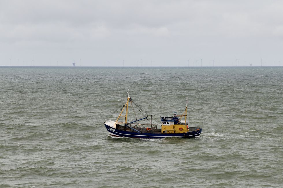 Fishing boat in the north sea