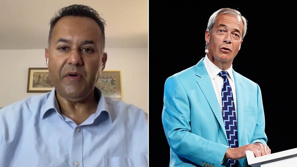 Fiyaz Mughal, Nigel Farage