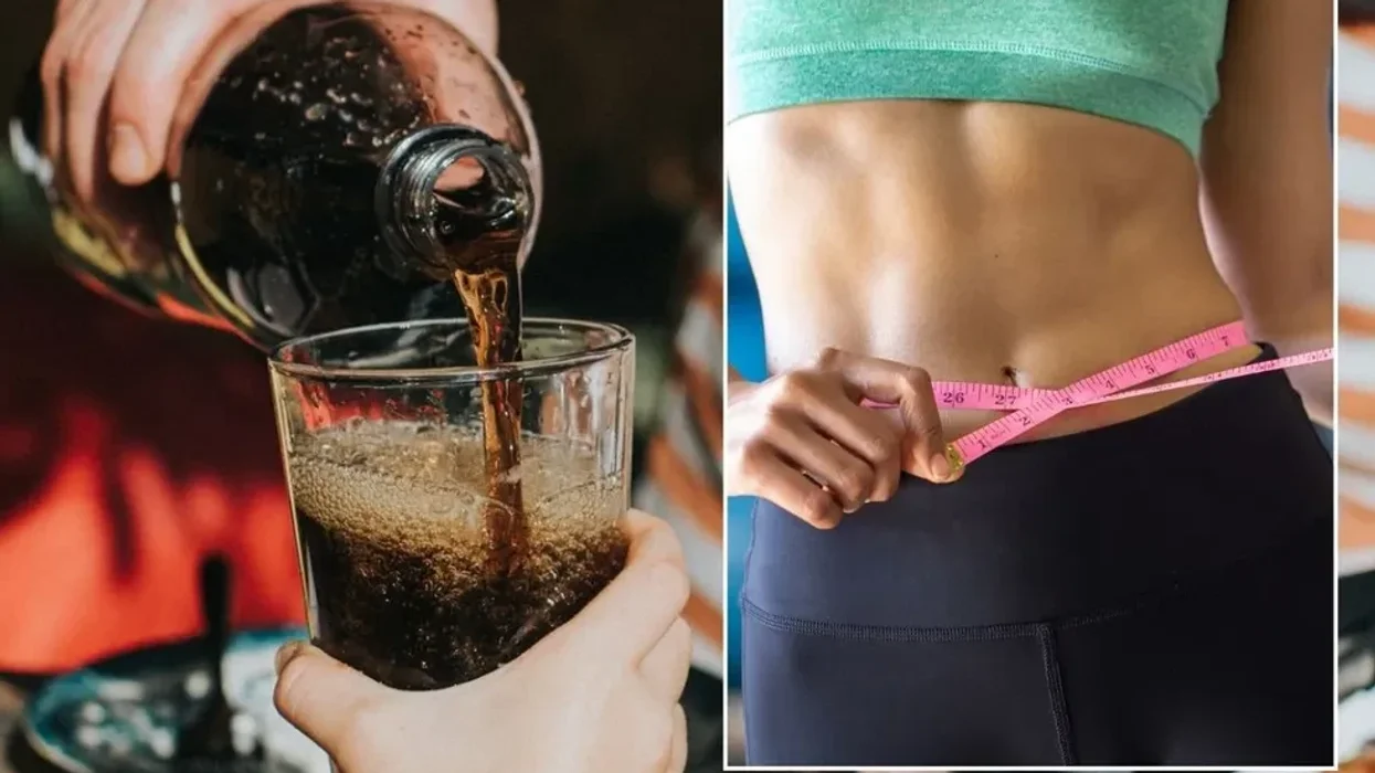 Fizzy drink / Measuring waist