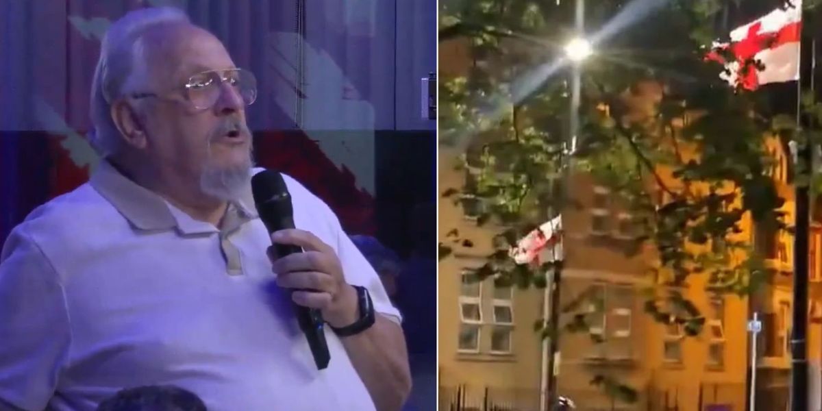 NextImg:Flag row: 'I am proud of our flag!' Man from Tower Hamlets 'dares' council to take down flags again