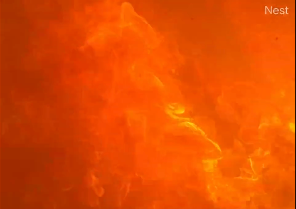 Halifax lithium battery house fire footage prompts warning after motorbike explodes into flames