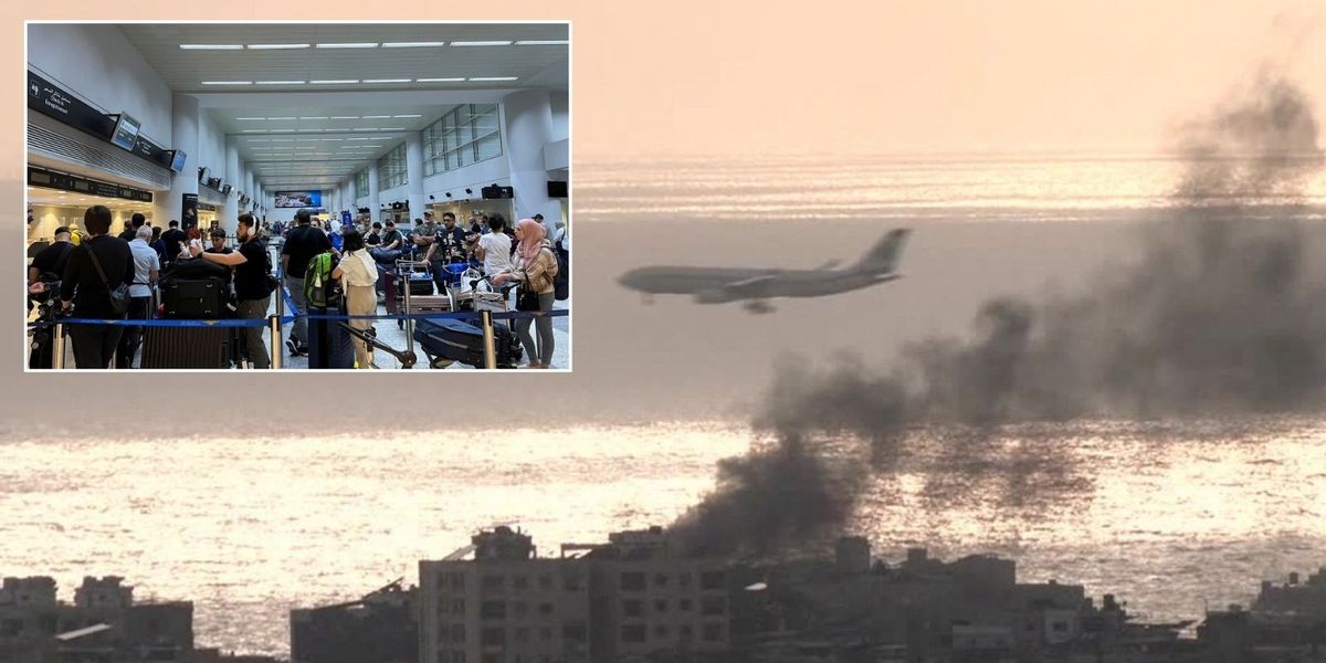 NextImg:Britons evacuated from Beirut have to pay £350 for plane tickets but there isn't 'enough room for all'