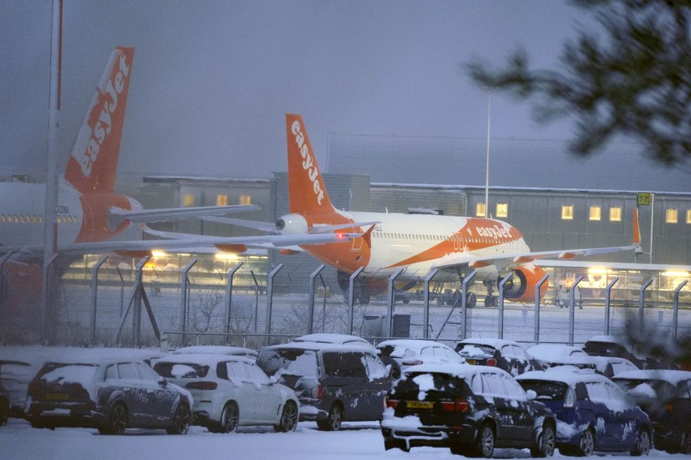 Flights have been grounded at Liverpool John Lennon Airport