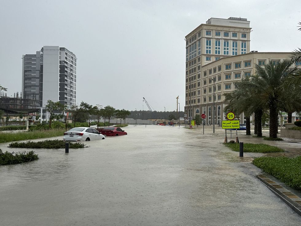 flooded street