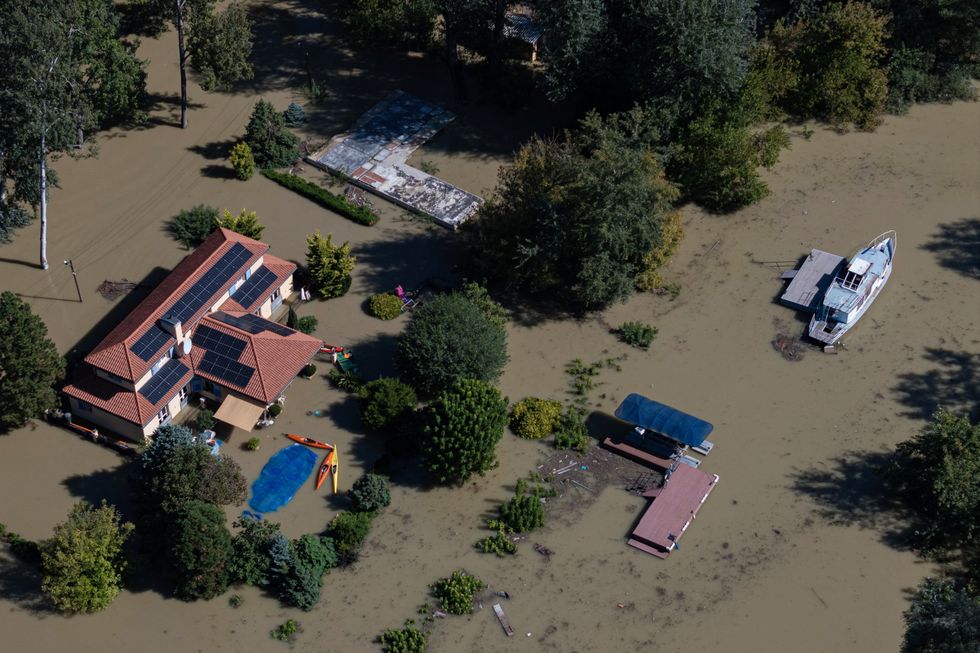 Flooding in Hungary