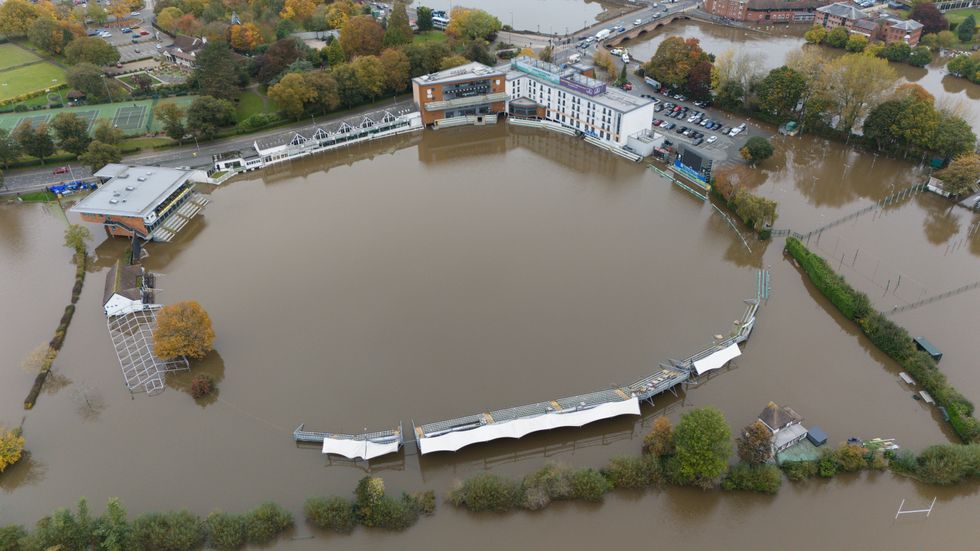 Flooding in Worcester