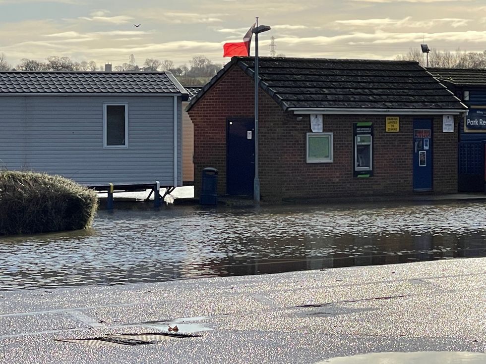 Floods at Billing Aquadrome
