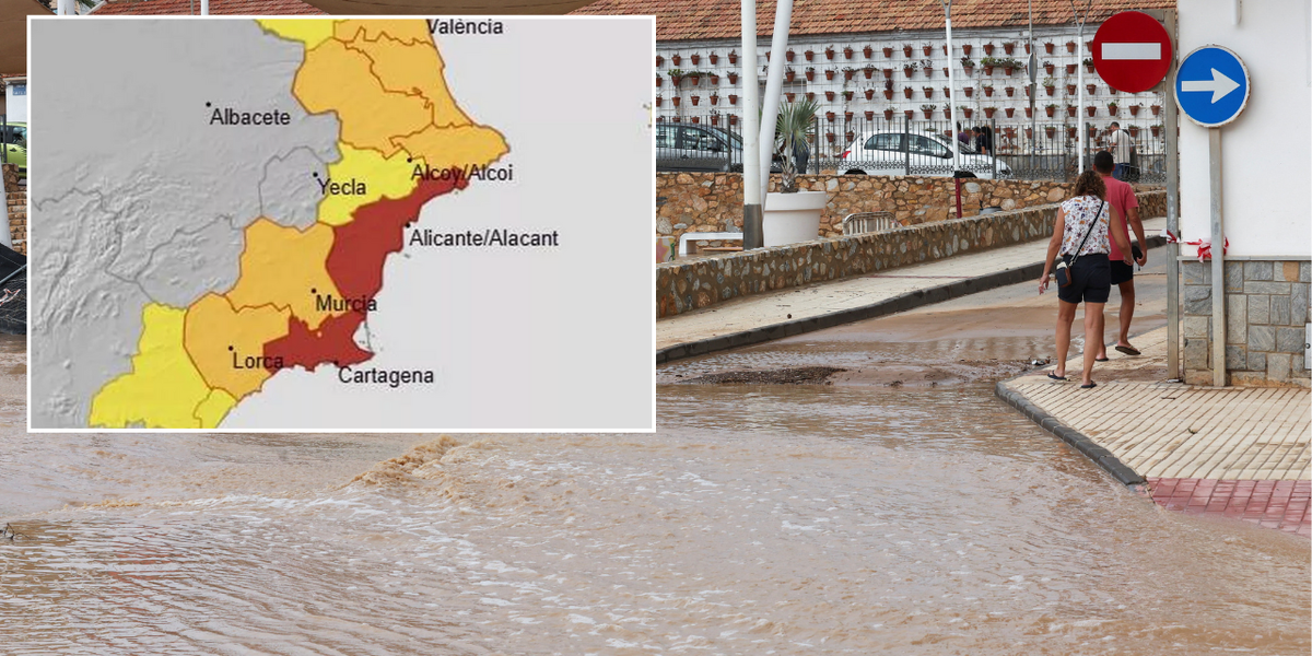 NextImg:Flood chaos strikes Spain just days after Britons issued rare red warning - with orange alerts still in force
