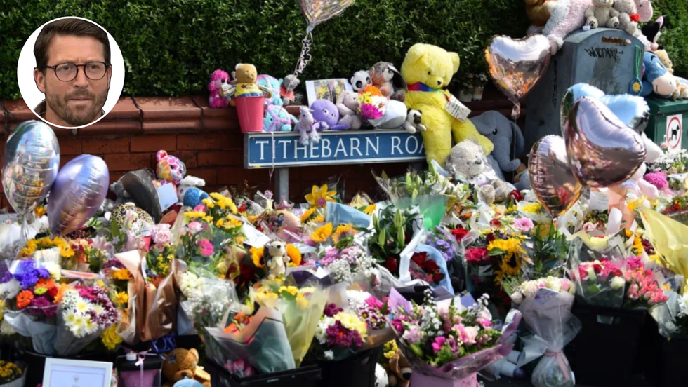 Floral tributes left for the victims of a deadly knife attack at a Taylor Swift-themed dance event in Southport