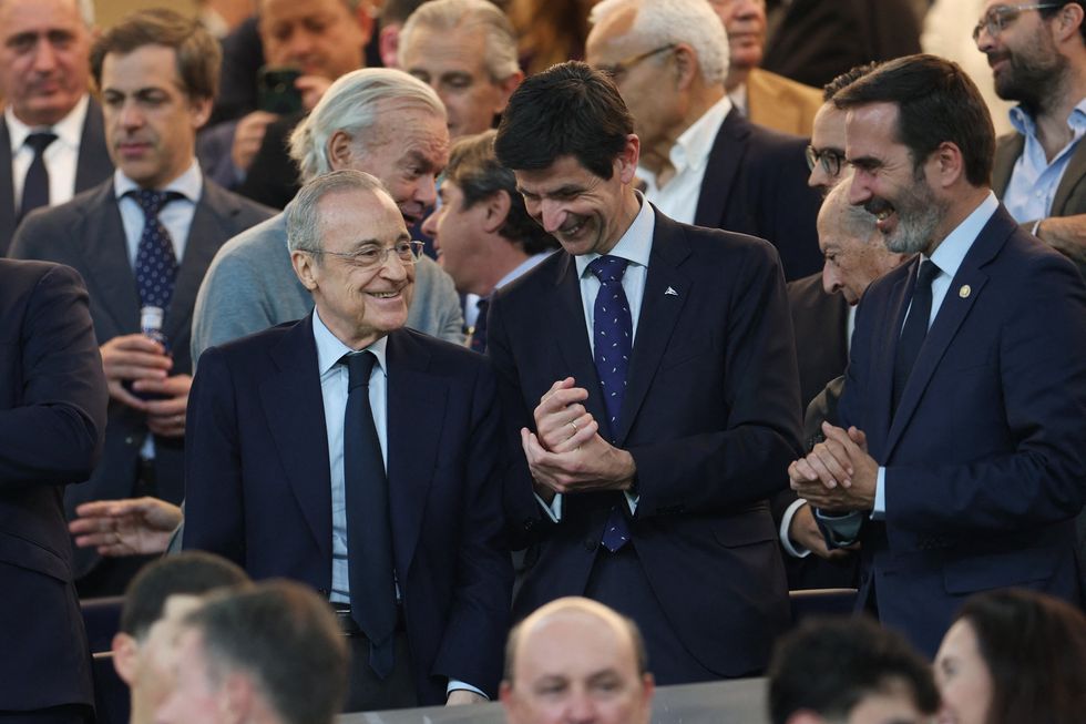 Florentino Perez has challenged potential suitors to stand up to him at the next elections