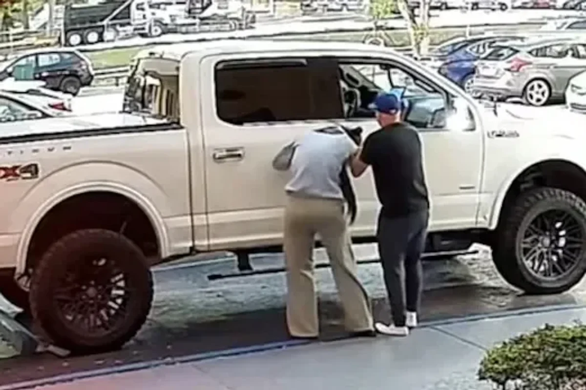 Florida kidnapping CCTV