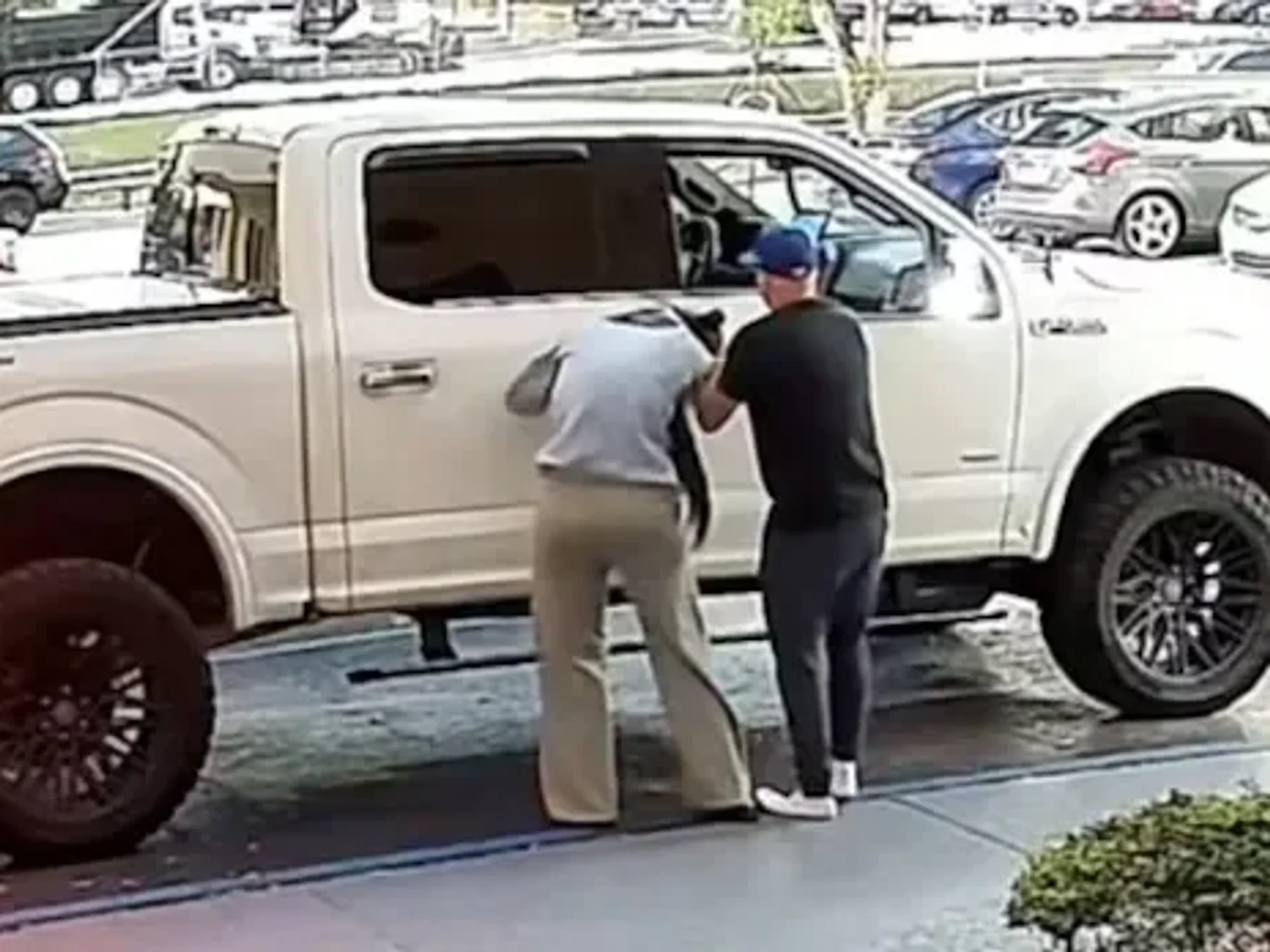 Florida kidnapping CCTV