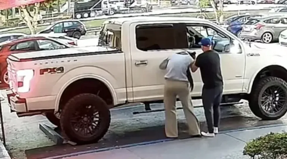 Florida kidnapping CCTV