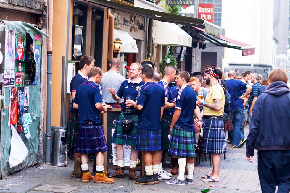 Flower of Scotland anthem