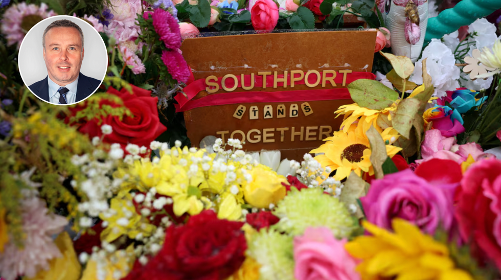Flowers laid for Southport victims