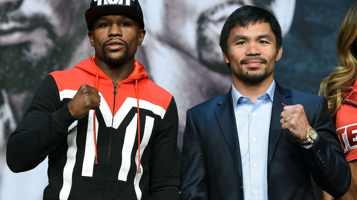 Floyd Mayweather and Manny Pacquiao