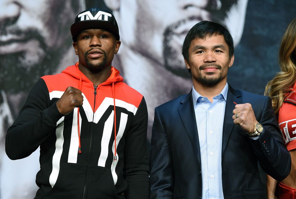 Floyd Mayweather and Manny Pacquiao