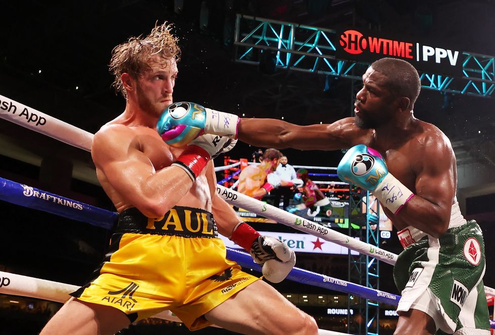 Floyd Mayweather fought Logan Paul back in 2021