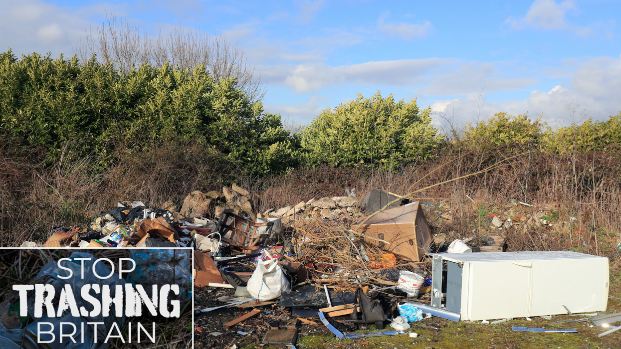 Fly-tipping (file pic)