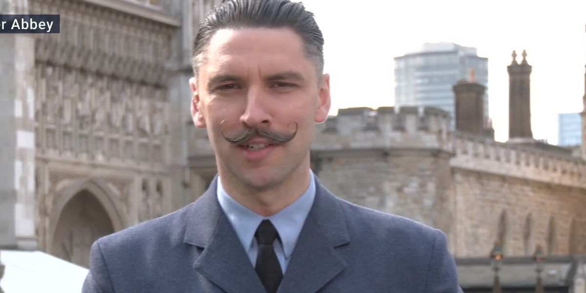 NextImg:RAF Officer 'full of emotion' as the story his wartime grandparents remembered: 'I want to carry on their story'