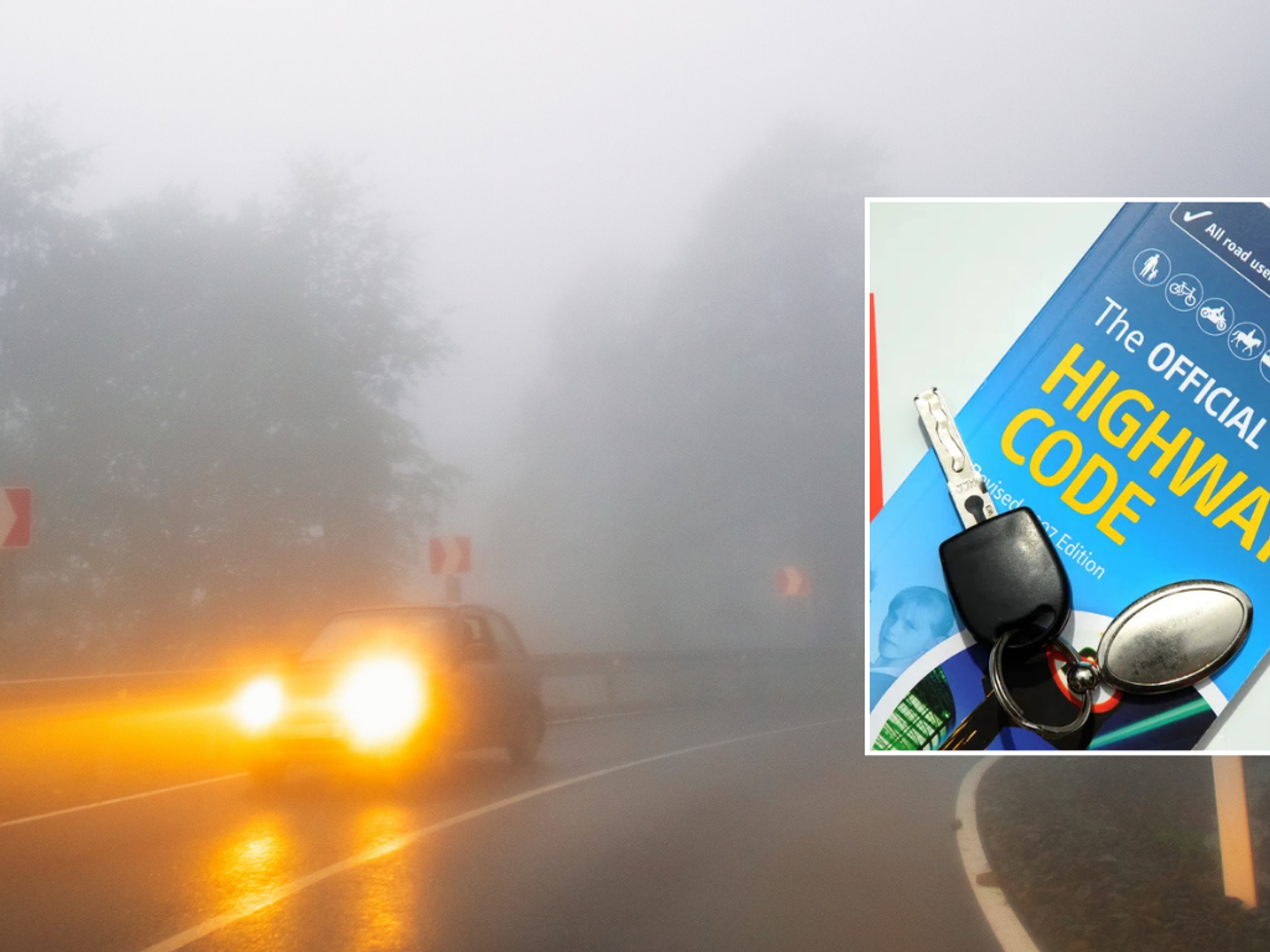Fog lights and Highway Code