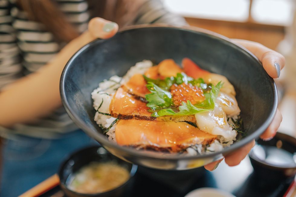 Food scene in Japan