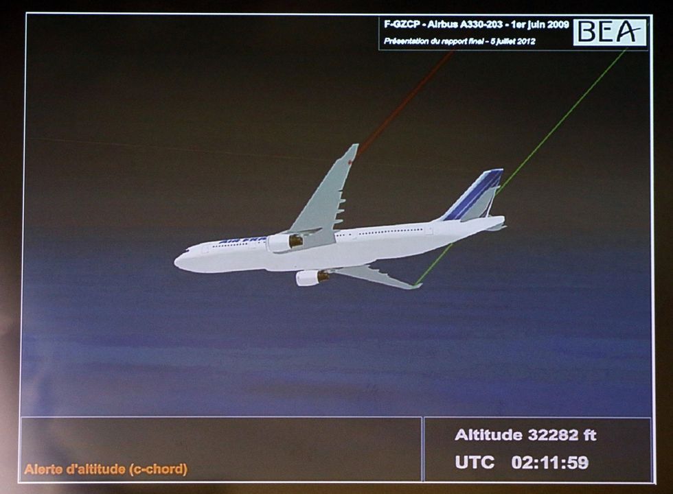Footage from the \u200bBEA crash investigation into Flight AF447