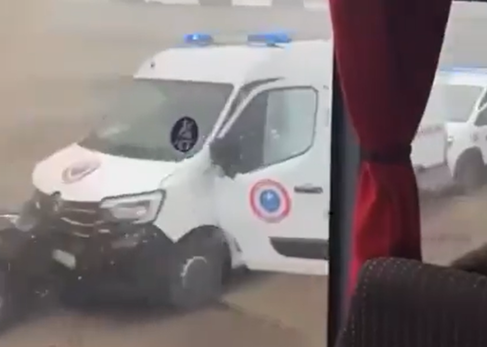 Footage of the attack