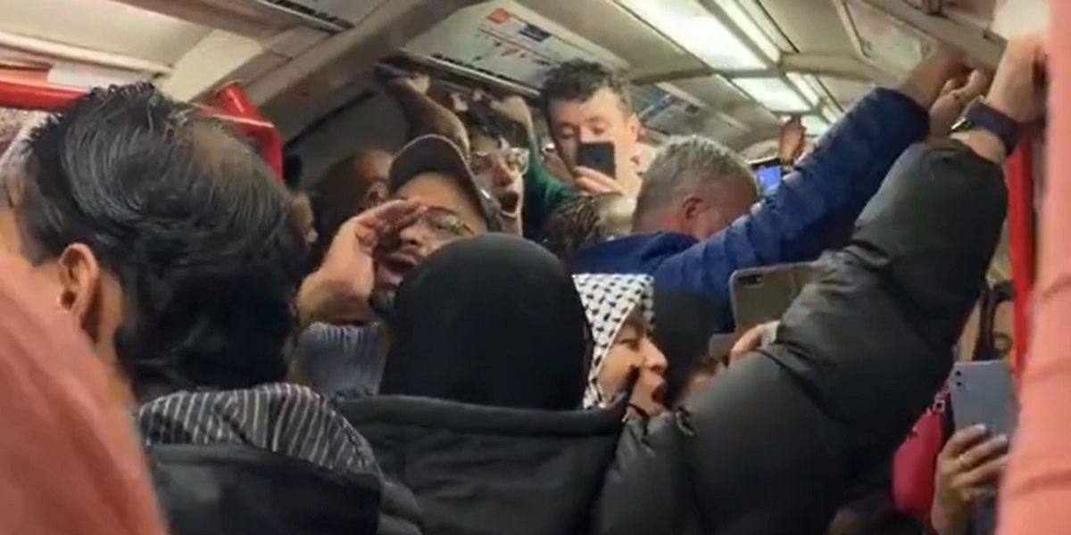 NextImg:London tube driver who began 'free Palestine' chant already back at work