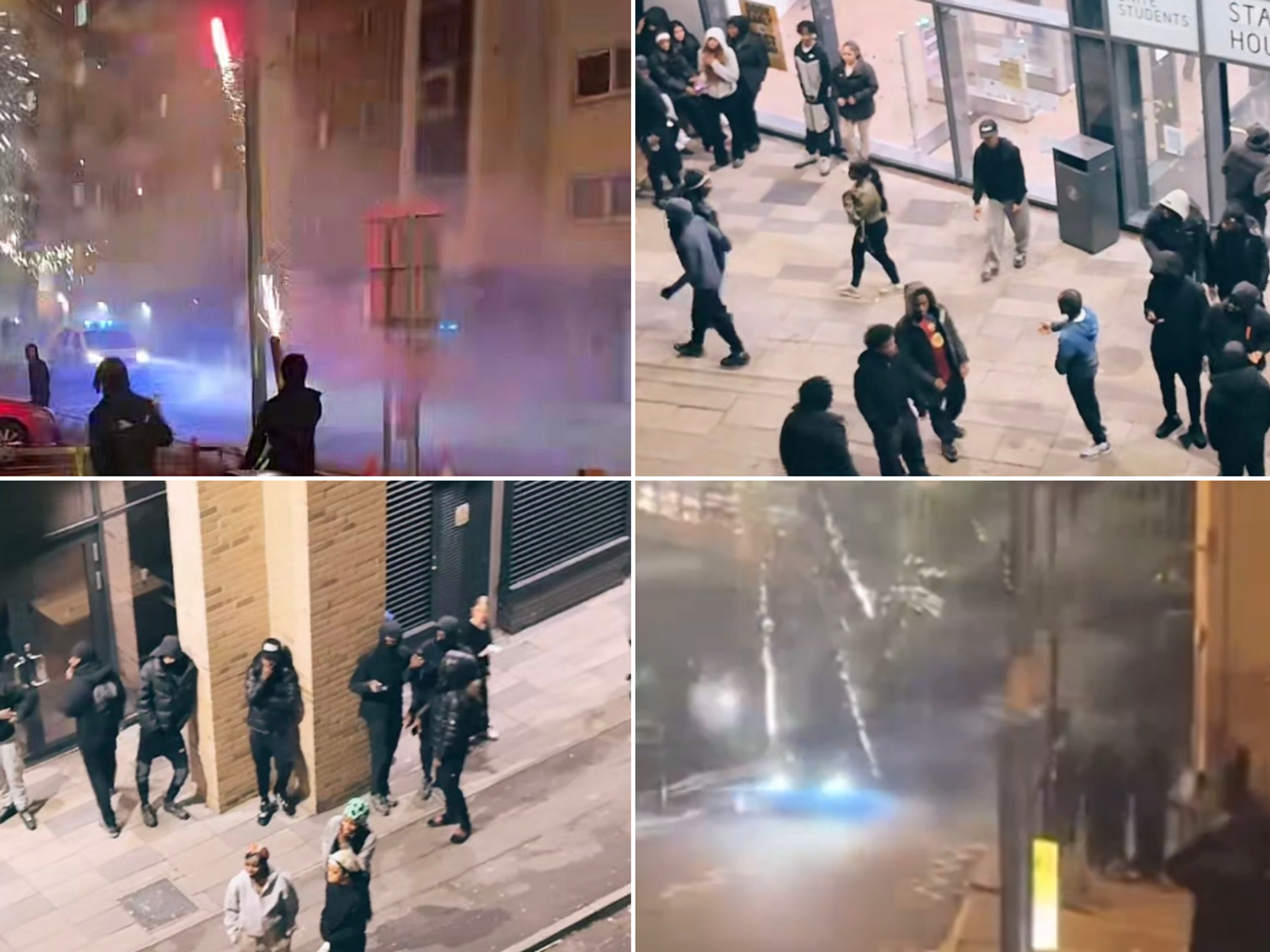 Footage of the disorder