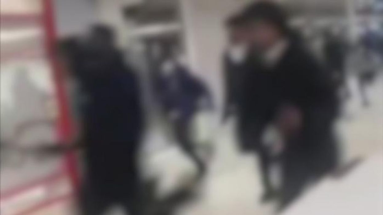 Hundreds of yobs STORM shopping centre causing mayhem as security struggle to contain 'antisocial' chaos