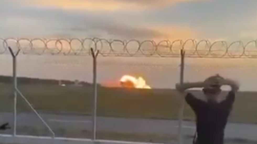 Footage of the incident
