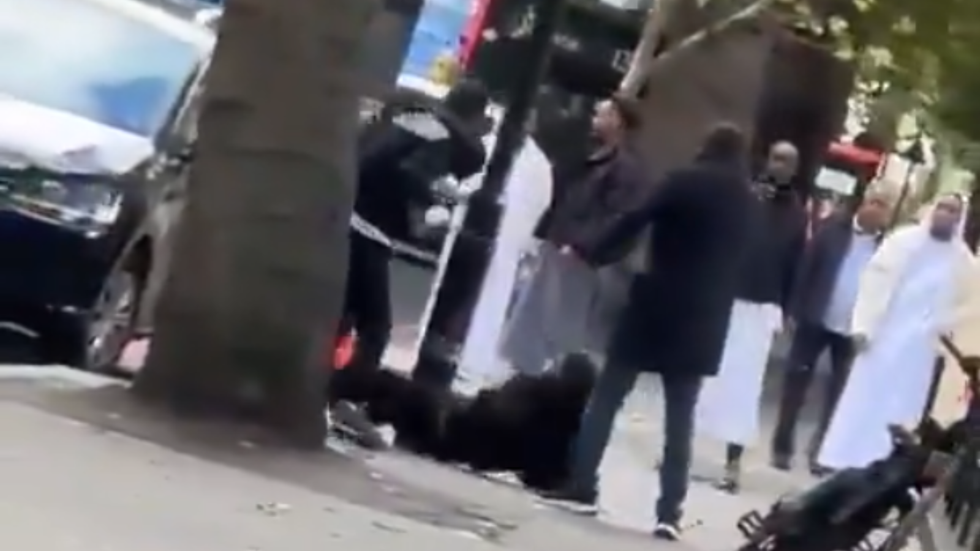 Footage of the incident