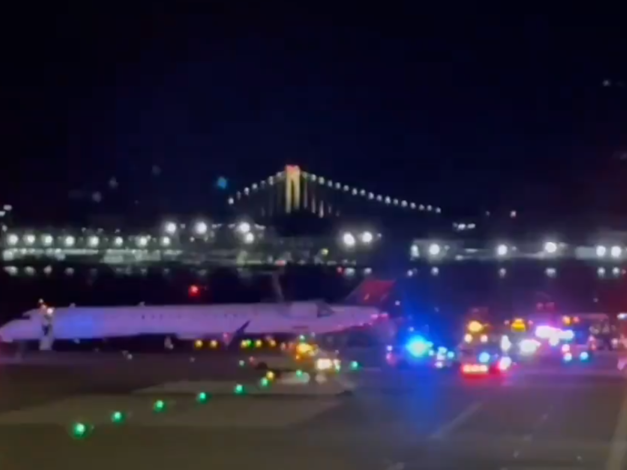 Footage of the incident