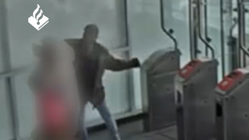 Footage of the incident