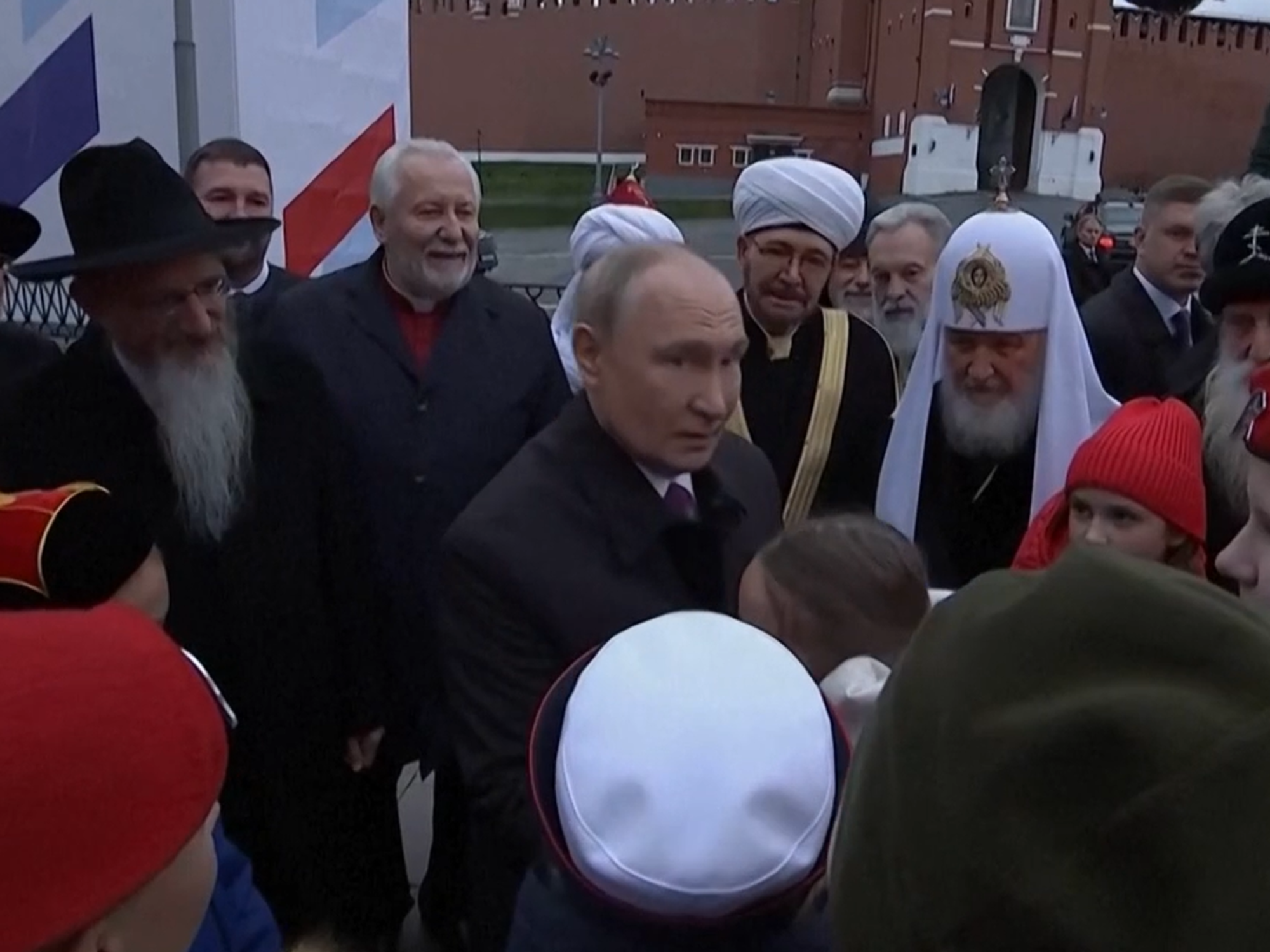 Footage of the interaction