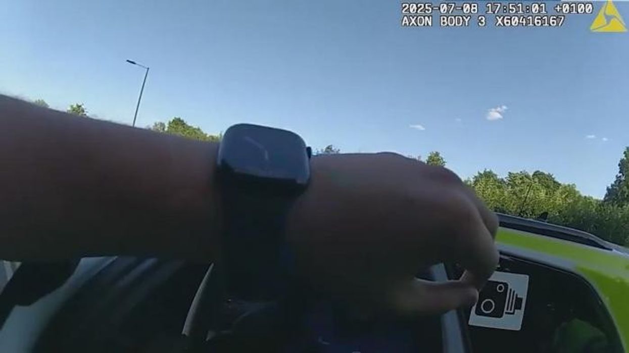 Moment man accused of Epping sexual assault starts to cry as he is arrested