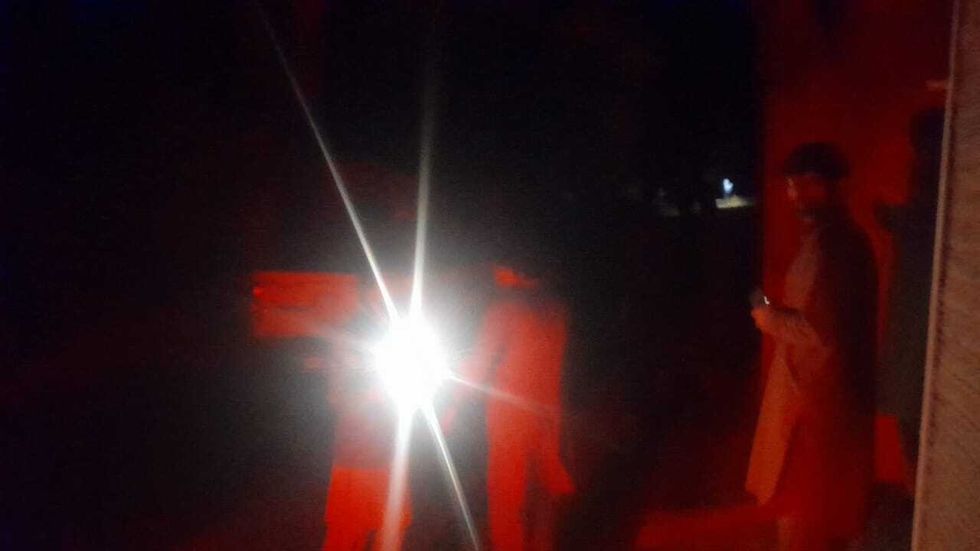 Footage shows people in state of panic of explosions in Kashmir