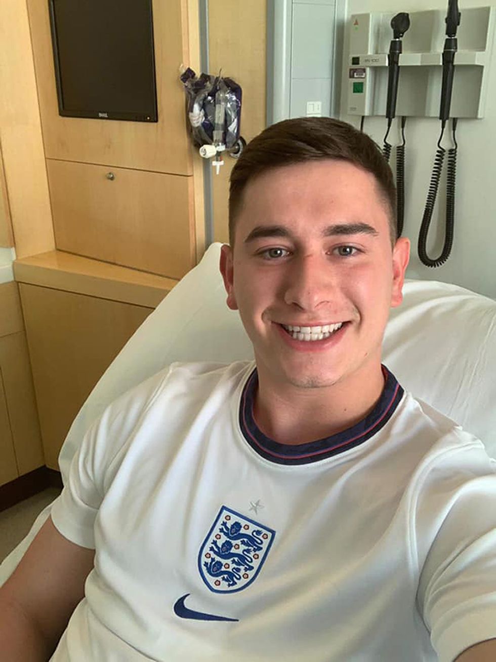 Football fan Sam Astley skipped the chance to go to England's Euro 2020 semi-final win because he was donating stem cells, is now set to be at Wembley for the final after he was offered free tickets