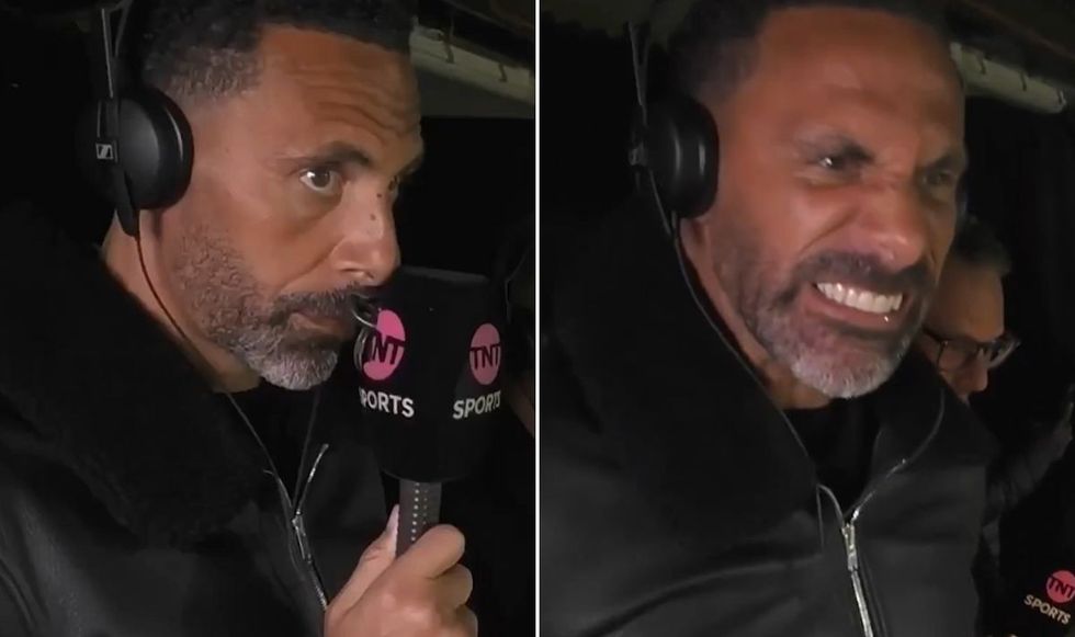 Football fans Rio Ferdinand