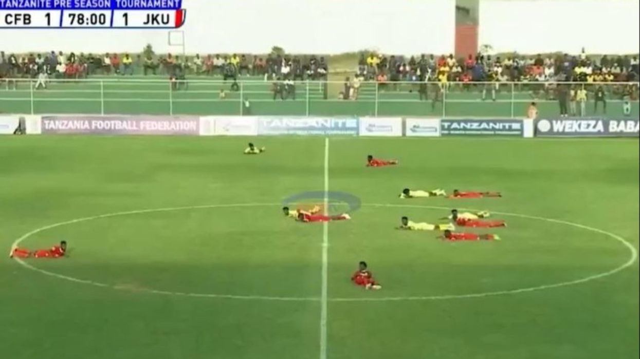 Football match suspended