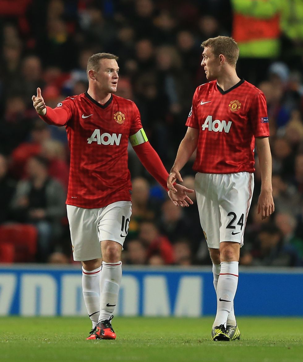 Football news Wayne Rooney Darren Fletcher