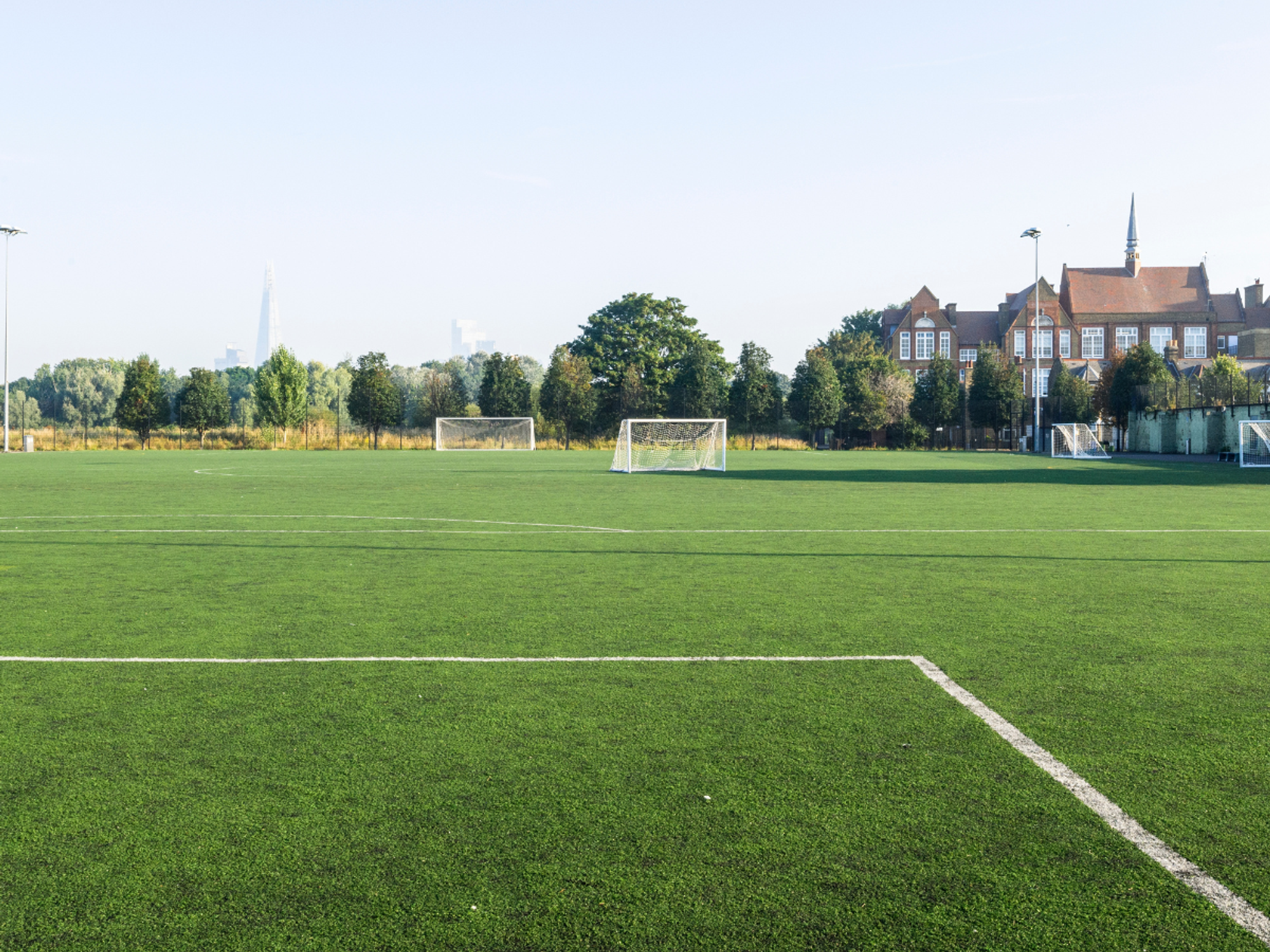 Football pitch in Southwark