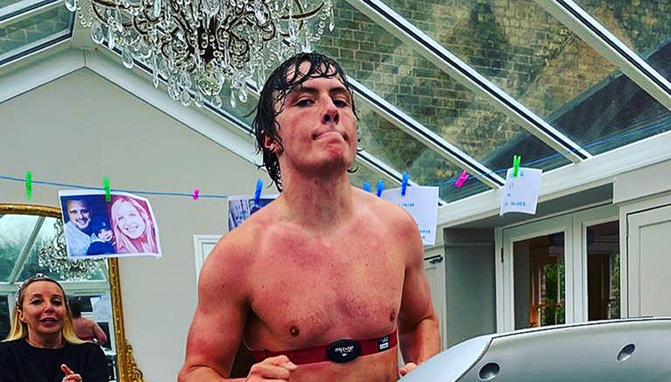 Footballer Charlie Holmes made it his mission to help raise money for Liam Scott to be treated in the US.