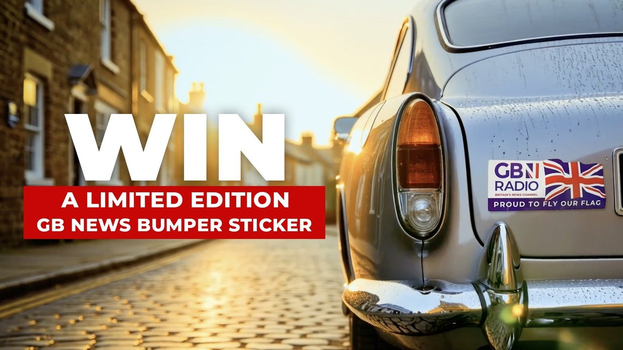 GB News launches limited edition free bumper sticker giveaway