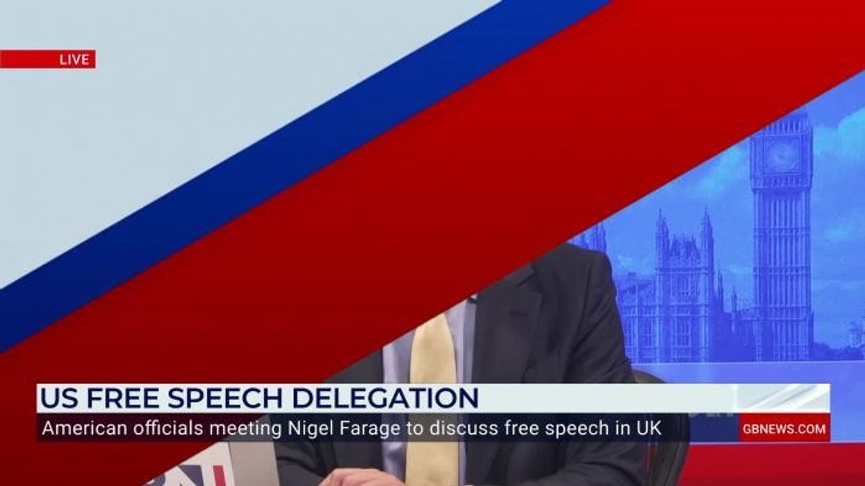 US Congressmen speak to GB News after holding talks with Nigel Farage about Britain’s free speech crisis: 'It's frightening'
