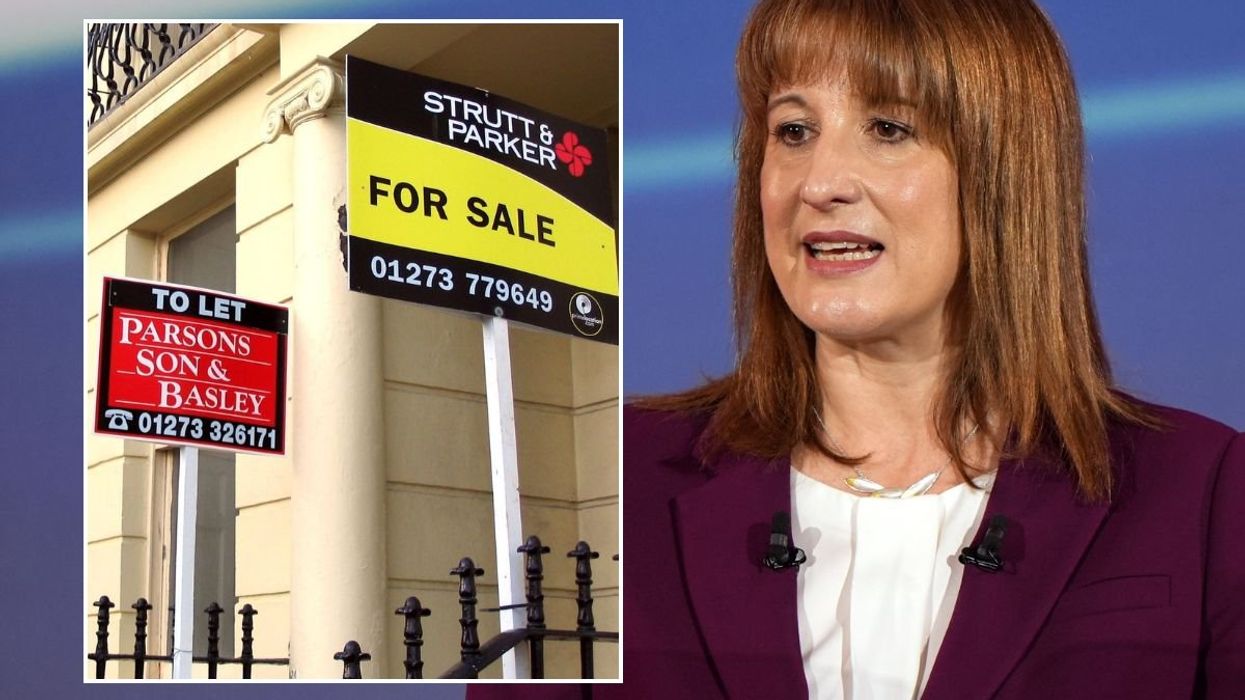 For sale signs / Rachel Reeves speaking at the Regional Investment Summit