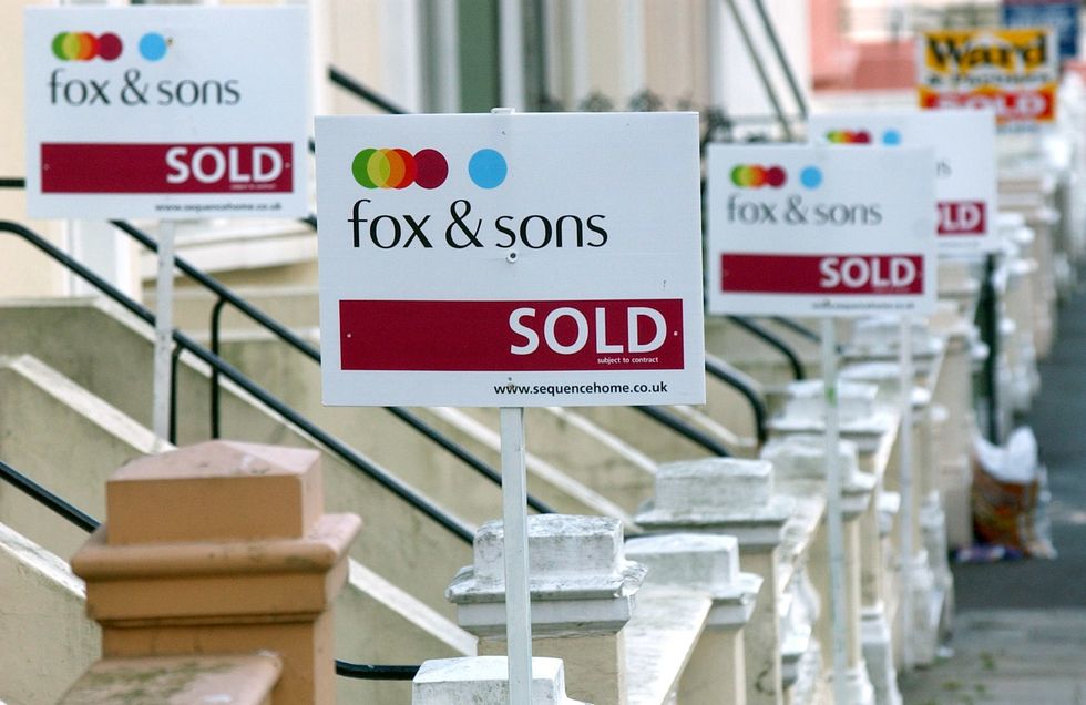For sale signs